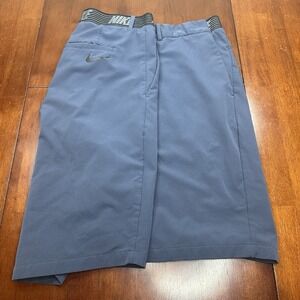 Nike Flex Slim Fit Golf Shorts 891932 Dri Fit Vented Shorts Blue Mens 40‎